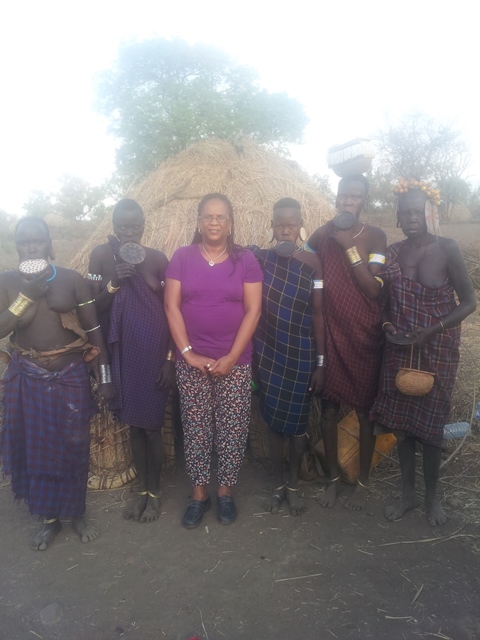 Ambassador-Belaynesh-visiting-Jinka-community